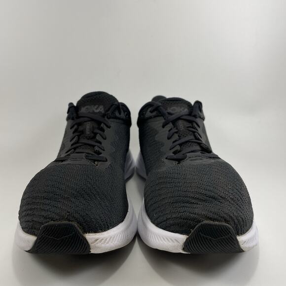 Hoka One One Solimar Running Shoes Womens Size 9 B Black White Athletic Knit - Picture 2 of 9